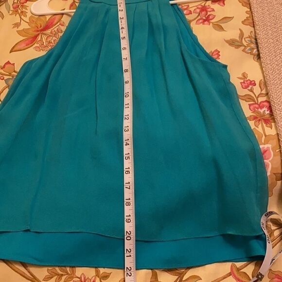 Diane Von Furstenberg, ‘Parvay' Sleeveless Silk Top, Size 4 - Picture 9 of 10